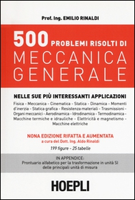 500 problemi risolti di meccanica generale - Librerie.coop