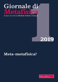 Giornale di metafisica - Librerie.coop