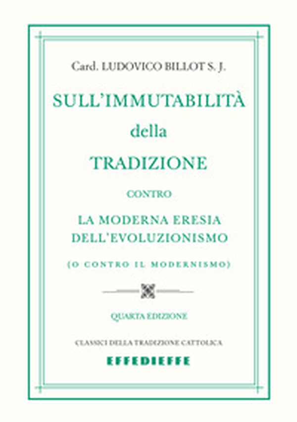 Sull'immutabilità della tradizione - Librerie.coop Sull'immutabilità della tradizione - Librerie.coop