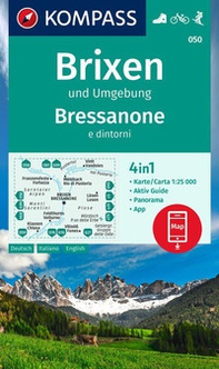 Carta escursionistica n. 050. Bressanone e dintorni - Librerie.coop
