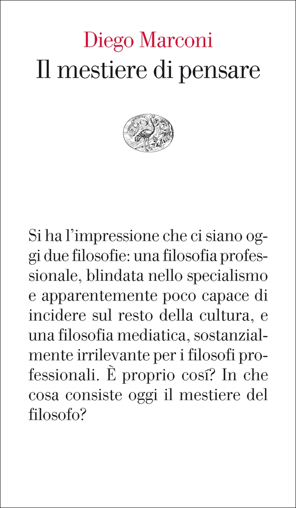 Il mestiere di pensare - Librerie.coop Il mestiere di pensare - Librerie.coop