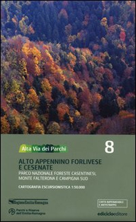 Alta via dei parchi 1:50.000 - Librerie.coop