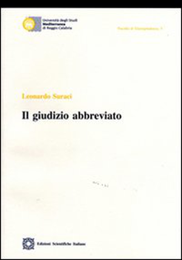 Il giudizio abbreviato - Librerie.coop Il giudizio abbreviato - Librerie.coop