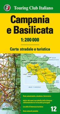 Campania e Basilicata 1:200.000. Carta stradale e turistica - Librerie.coop Campania e Basilicata 1:200.000. Carta stradale e turistica - Librerie.coop