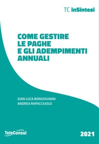 Come gestire le paghe e gli adempimenti annuali - Librerie.coop