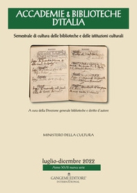 Accademie & biblioteche d'Italia. Semestrale di cultura delle biblioteche e delle istituzioni culturali - Vol. 2 - Librerie.coop