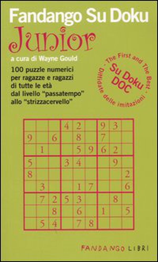 Su Doku Junior - Librerie.coop Su Doku Junior - Librerie.coop
