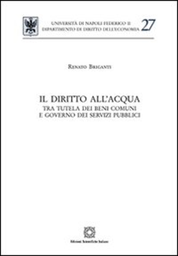 Il diritto dell'acqua - Librerie.coop Il diritto dell'acqua - Librerie.coop