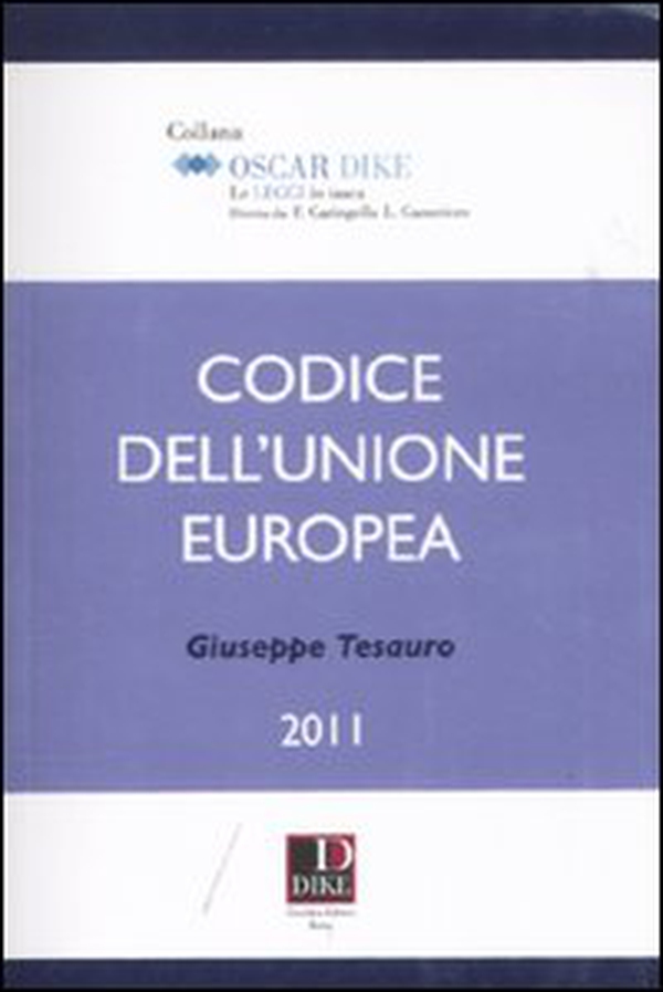 Codice dell'Unione europea - Librerie.coop Codice dell'Unione europea - Librerie.coop
