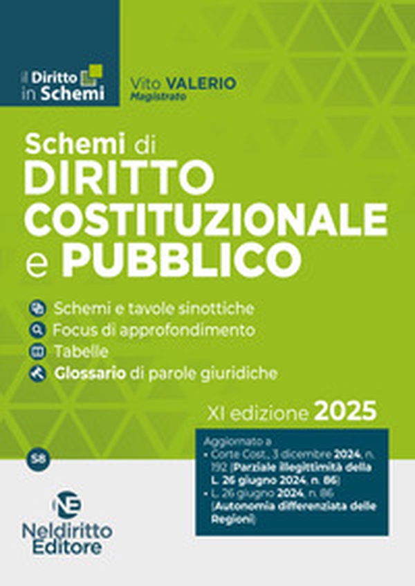 Schemi di diritto costituzionale e pubblico 2025 - Librerie.coop Schemi di diritto costituzionale e pubblico 2025 - Librerie.coop