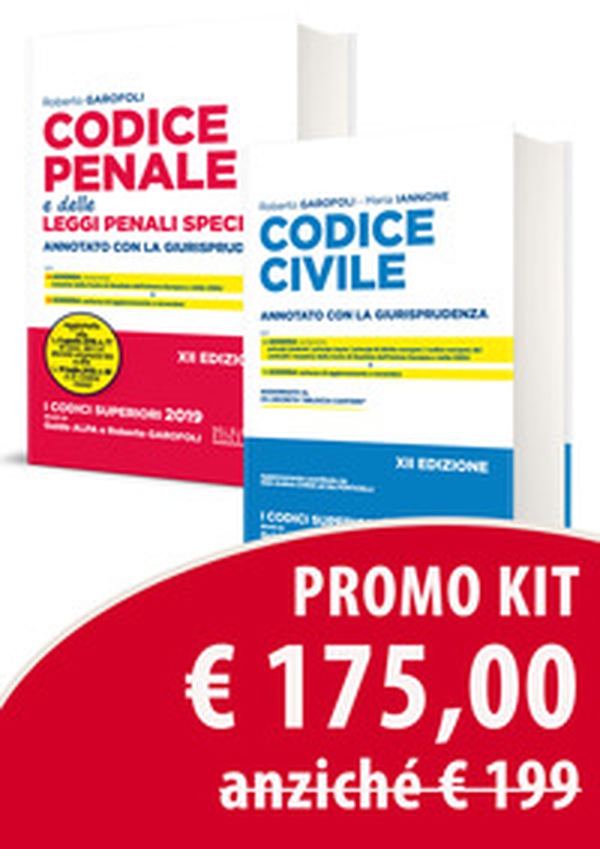 Codice civile e leggi complementari. Annotato con la giurisprudenza-Codice penale e delle leggi penali speciali. Annotato con la giurisprudenza - Librerie.coop Codice civile e leggi complementari. Annotato con la giurisprudenza-Codice penale e delle leggi penali speciali. Annotato con la giurisprudenza - Librerie.coop