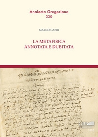 La metafisica annotata e dubitata - Librerie.coop
