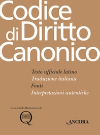 Codice di diritto canonico - Librerie.coop