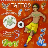 Tattoo book boy arancio - Librerie.coop