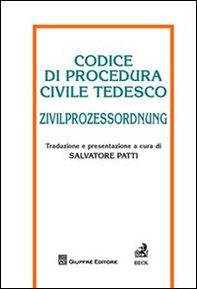 Codice di procedura civile tedesco. Zivilprozessordnung - Librerie.coop