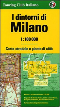 I dintorni di Milano 1:100.000 - Librerie.coop