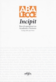 Incipit. Rete di esposizioni tra Accademia e territorio - Librerie.coop