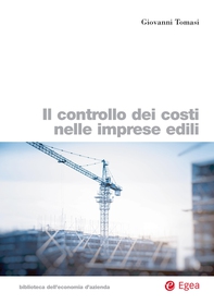 Il controllo dei costi nelle imprese edili - Librerie.coop