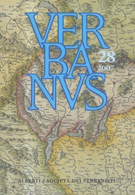 Verbanus. Rassegna per la cultura, l'arte, la storia del lago - Librerie.coop Verbanus. Rassegna per la cultura, l'arte, la storia del lago - Librerie.coop