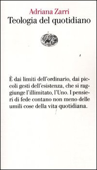 Teologia del quotidiano - Librerie.coop Teologia del quotidiano - Librerie.coop
