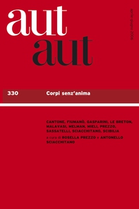 Aut aut 330 - Corpi senz'anima - Librerie.coop