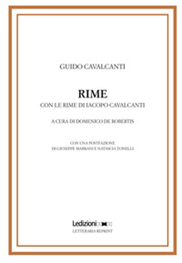 Rime - Librerie.coop Rime - Librerie.coop