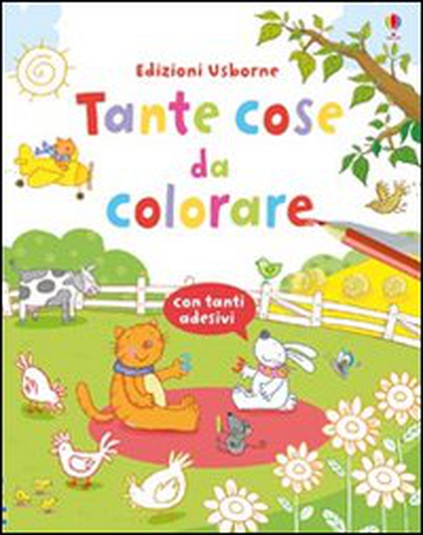 Tante cose da colorare. Con adesivi - Librerie.coop Tante cose da colorare. Con adesivi - Librerie.coop