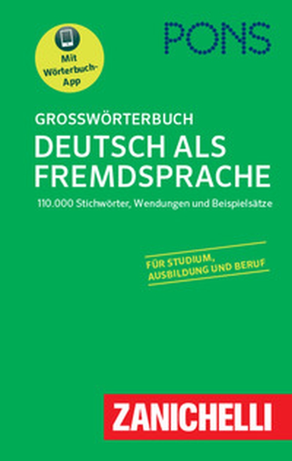 Grosswörterbuch Deutsch als Fremdsprache - Librerie.coop Grosswörterbuch Deutsch als Fremdsprache - Librerie.coop