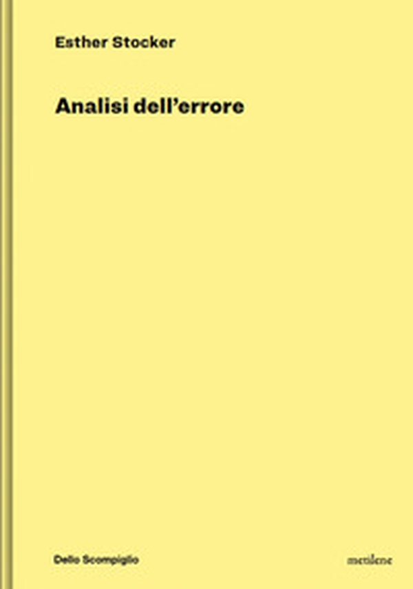 Analisi dell'errore - Librerie.coop