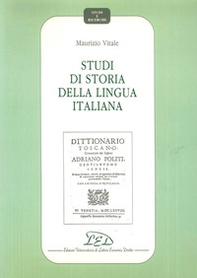 Studi di storia della lingua italiana - Librerie.coop