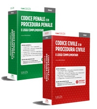 Kit Codici Legis (Codice civile e procedura, Codice penale e procedura, Leggi complementari). Con aggiornamento interattivo online - Librerie.coop