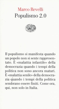 Populismo 2.0 - Librerie.coop Populismo 2.0 - Librerie.coop