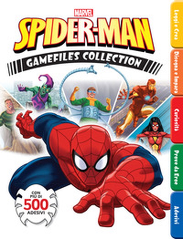 Spider-Man. Gamefiles collection. Con adesivi - Librerie.coop Spider-Man. Gamefiles collection. Con adesivi - Librerie.coop