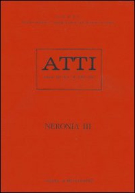 Neronia III. Actes du 3e Colloque international de Société internationale d'études néroniennes (Varenna, juin 1982) - Librerie.coop