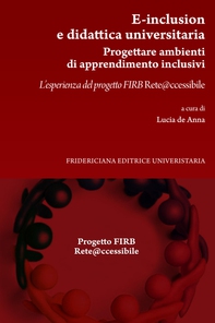 E-inclusion e didattica universitaria - Librerie.coop E-inclusion e didattica universitaria - Librerie.coop