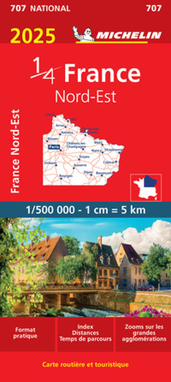 France Nord-Est 1:500.000 - Librerie.coop France Nord-Est 1:500.000 - Librerie.coop