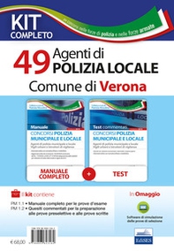 Kit completo concorso polizia municipale e locale. Manuale e test commentati per la preparazione alle prove d'esame - Librerie.coop
