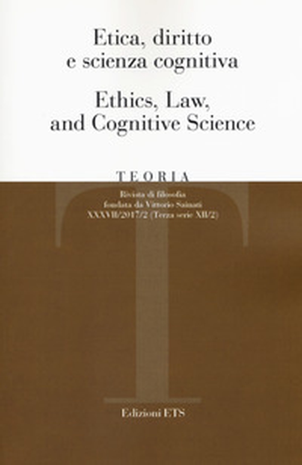 Teoria. Rivista di filosofia - Vol. 2 - Librerie.coop Teoria. Rivista di filosofia - Vol. 2 - Librerie.coop