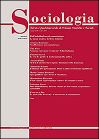 Sociologia. Rivista quadrimestrale di scienze storiche e sociali - Vol. 2 - Librerie.coop Sociologia. Rivista quadrimestrale di scienze storiche e sociali - Vol. 2 - Librerie.coop