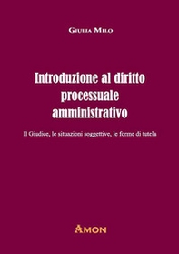 Introduzione al diritto processuale amministrativo. Il giudice, le situazioni soggettive, le forme di tutela - Librerie.coop