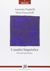 L'analisi linguistica. Dai dati alla teoria - Librerie.coop