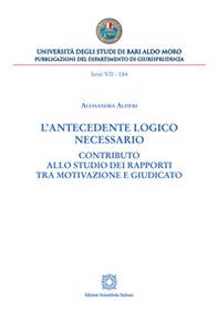 L'antecedente logico necessario - Librerie.coop