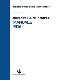 Manuale RDA - Librerie.coop Manuale RDA - Librerie.coop