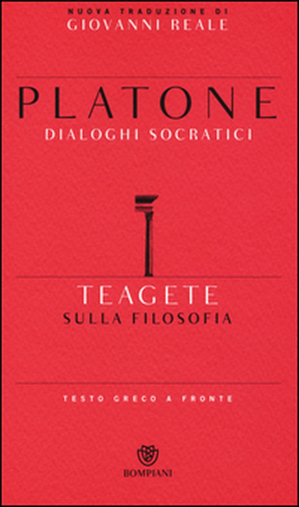 Teagete. Sulla filosofia. Testo greco a fronte - Librerie.coop Teagete. Sulla filosofia. Testo greco a fronte - Librerie.coop