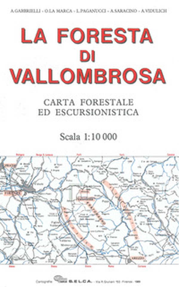 La foresta di Vallombrosa. Carta forestale ed escursionistica 1:10.000 - Librerie.coop La foresta di Vallombrosa. Carta forestale ed escursionistica 1:10.000 - Librerie.coop
