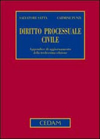 Diritto processuale civile. Appendice di aggiornamento - Librerie.coop