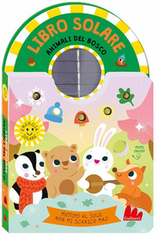 Animali del bosco. Libro solare - Librerie.coop Animali del bosco. Libro solare - Librerie.coop