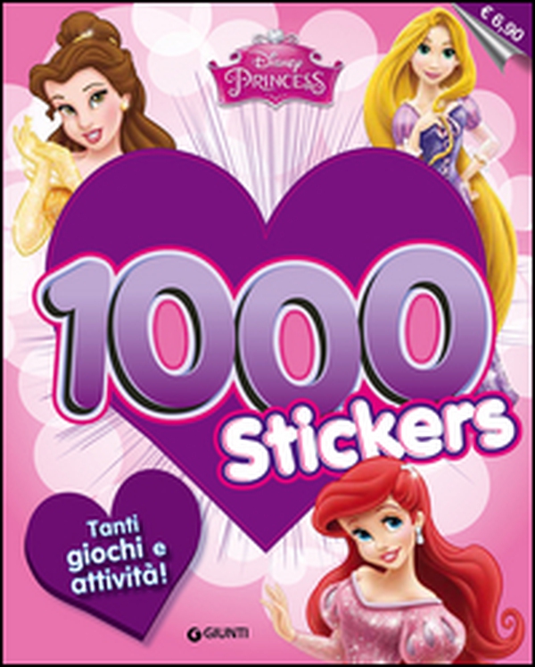 Disney princess. 1000 stickers. Con adesivi - Librerie.coop Disney princess. 1000 stickers. Con adesivi - Librerie.coop