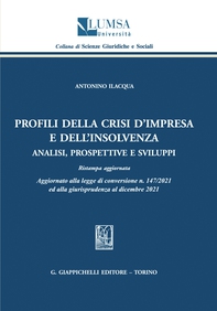 Profili della crisi d’impresa e dell’insolvenza - e-Book - Librerie.coop