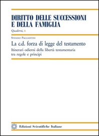 La C.D. forza della legge del testamento - Librerie.coop